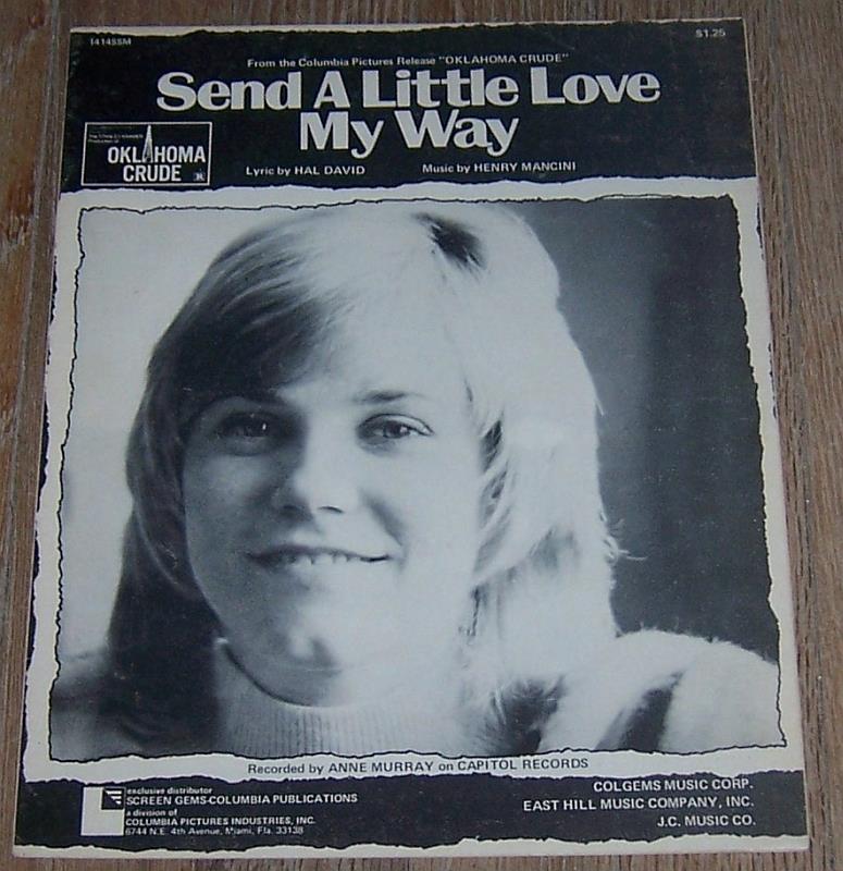 Sheet Music - Send a Little Love My Way