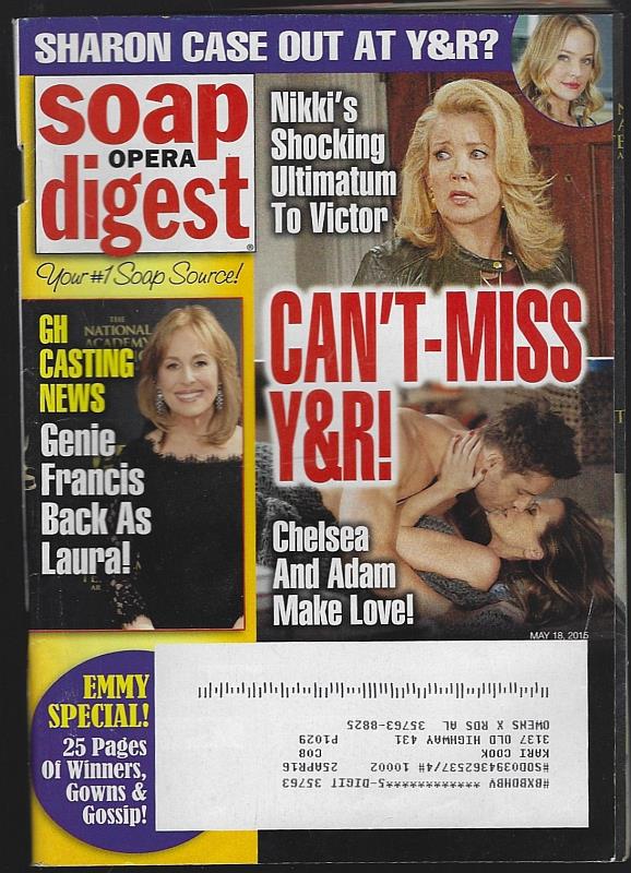 Soap Opera Digest - Soap Opera Digest May 18, 2015