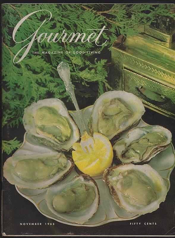 GOURMET MAGAZINE NOVEMBER 1965