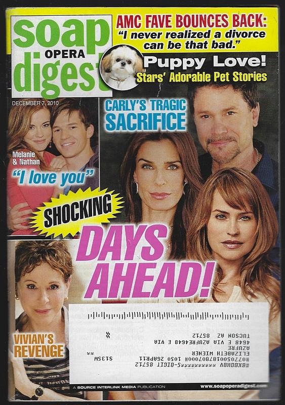 Soap Opera Digest - Soap Opera Digest December 7, 2010