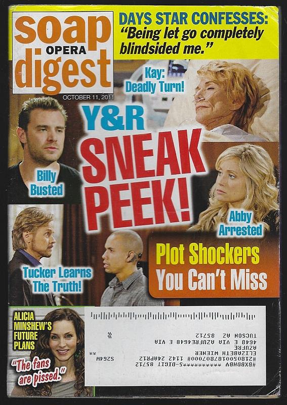 Soap Opera Digest - Soap Opera Digest October 11, 2011