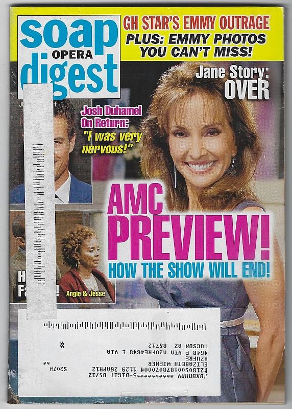 Soap Opera Digest - Soap Opera Digest July 12, 2011