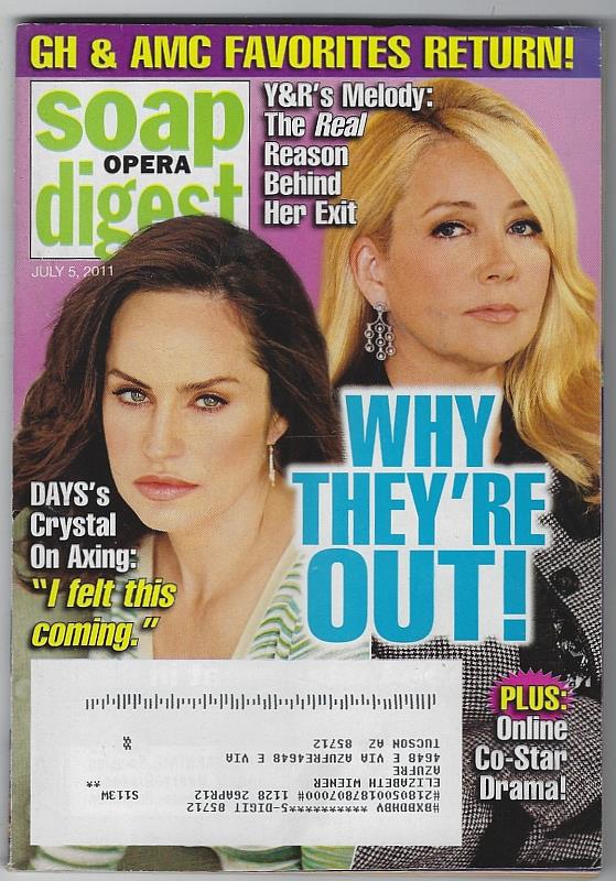 Soap Opera Digest - Soap Opera Digest July 5, 2011