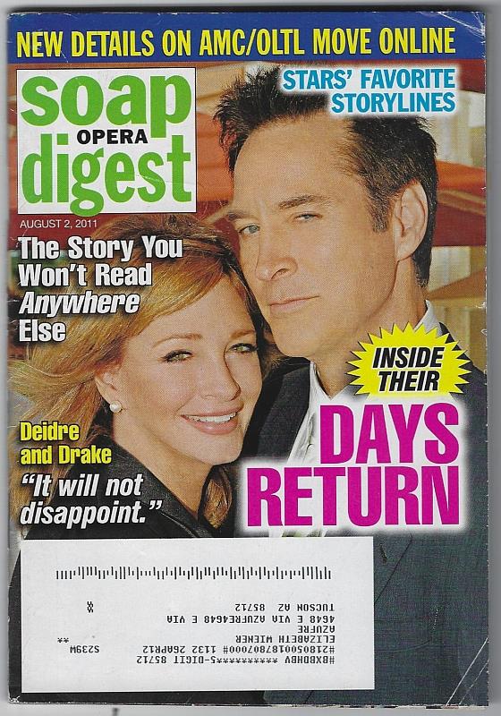 Soap Opera Digest - Soap Opera Digest August 2, 2011
