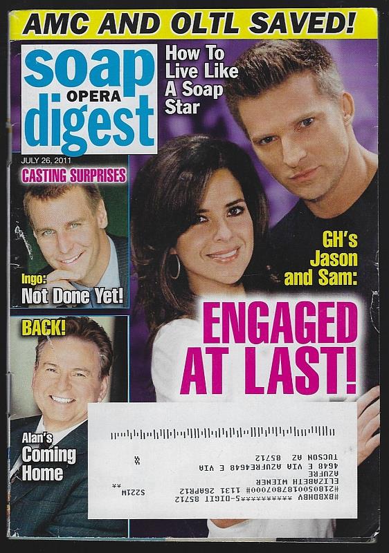 Soap Opera Digest - Soap Opera Digest July 26, 2011