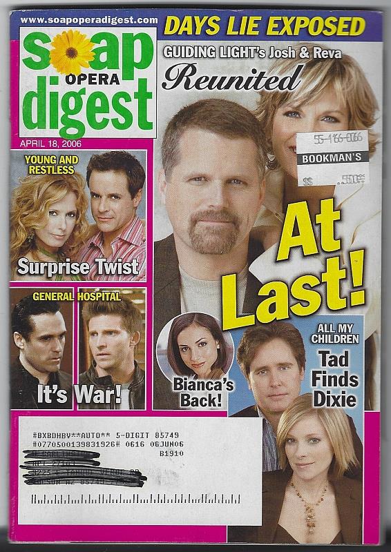 Soap Opera Digest - Soap Opera Digest April 18, 2006