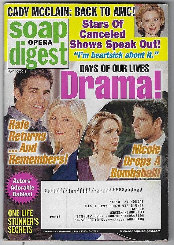 Soap Opera Digest - Soap Opera Digest May 10, 2011