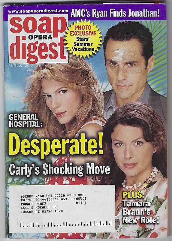 Soap Opera Digest - Soap Opera Digest August 30, 2005