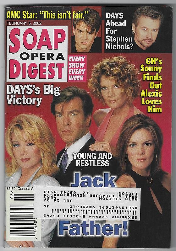 Soap Opera Digest - Soap Opera Digest February 5, 2002