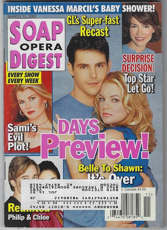 Soap Opera Digest - Soap Opera Digest March 12, 2002