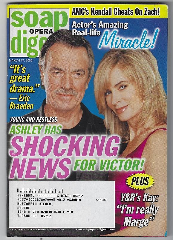Soap Opera Digest - Soap Opera Digest March 17, 2009