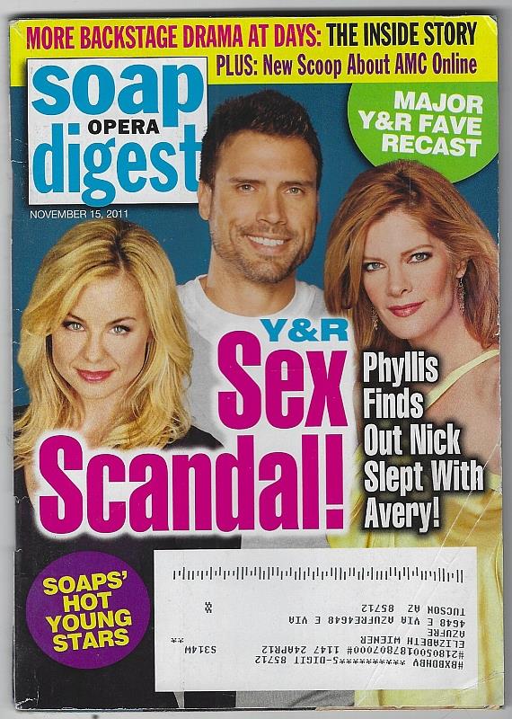 Soap Opera Digest - Soap Opera Digest November 15, 2011