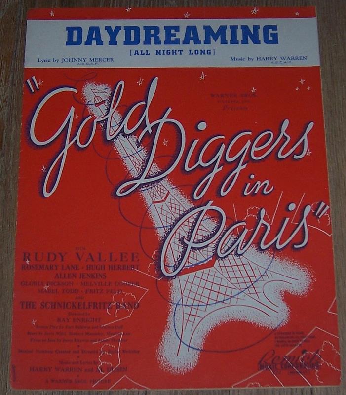 Sheet Music - Daydreaming All Night Long
