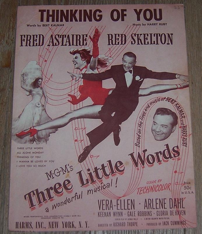 Sheet Music - Thinking of You