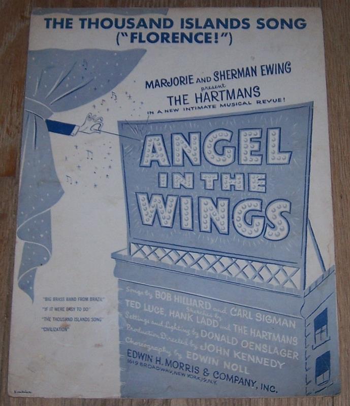 Sheet Music - Thousand Islands Song Florence