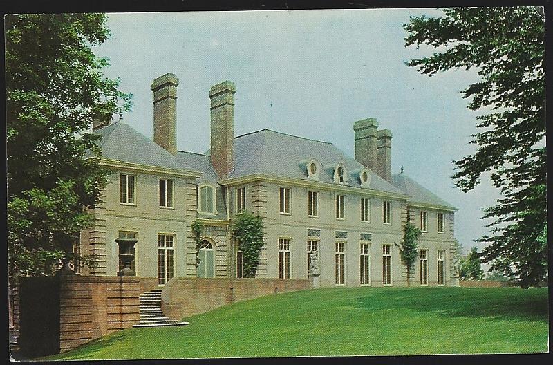 Postcard - Kingwood Hall, Kingwood Center, Mansfield, Ohio