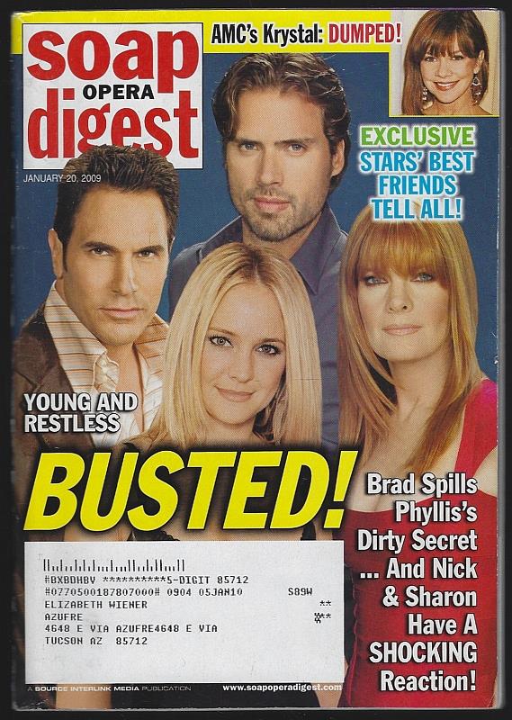 Soap Opera Digest - Soap Opera Digest January 20, 2009