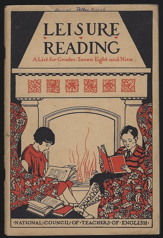 Center, Stella and Max Herzberg editors - Leisure Reading for Grades Seven, Eight and Nine National Council of Teachers of English, Committee on Leisure Reading