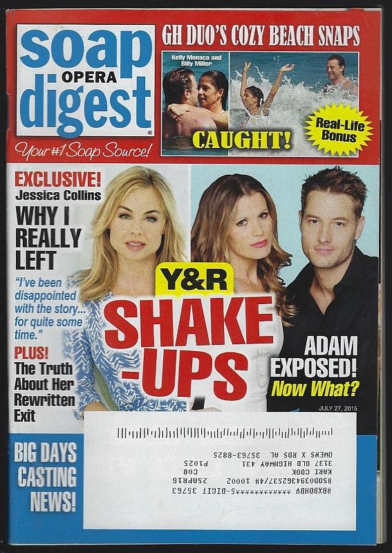 Soap Opera Digest - Soap Opera Digest July 27, 2015