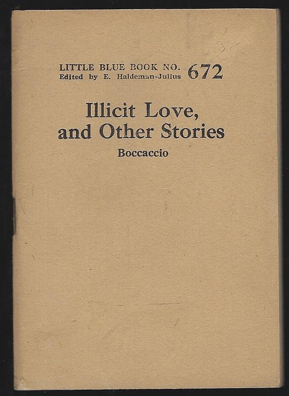 Boccaccio, Giovanni - Illicit Love and Other Stories
