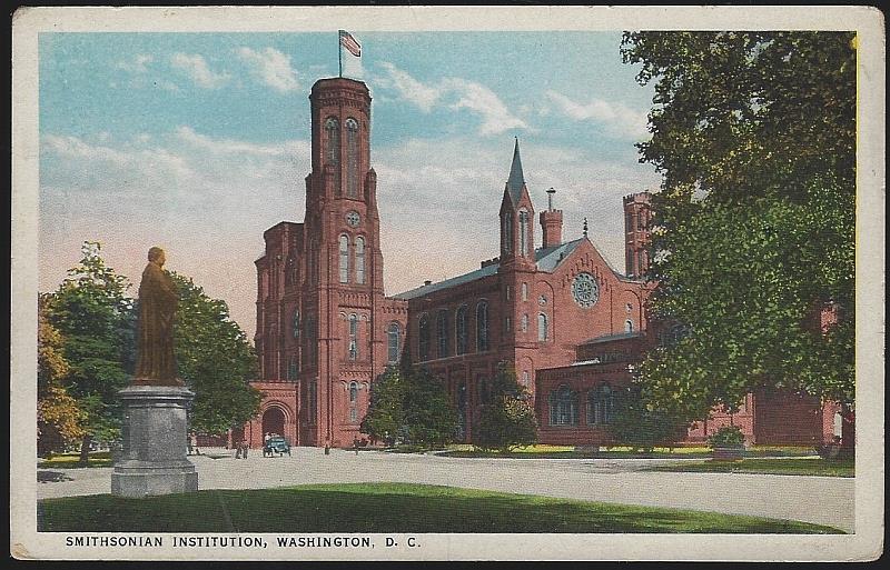Postcard - Smithsonian Institution, Washington, D.C.