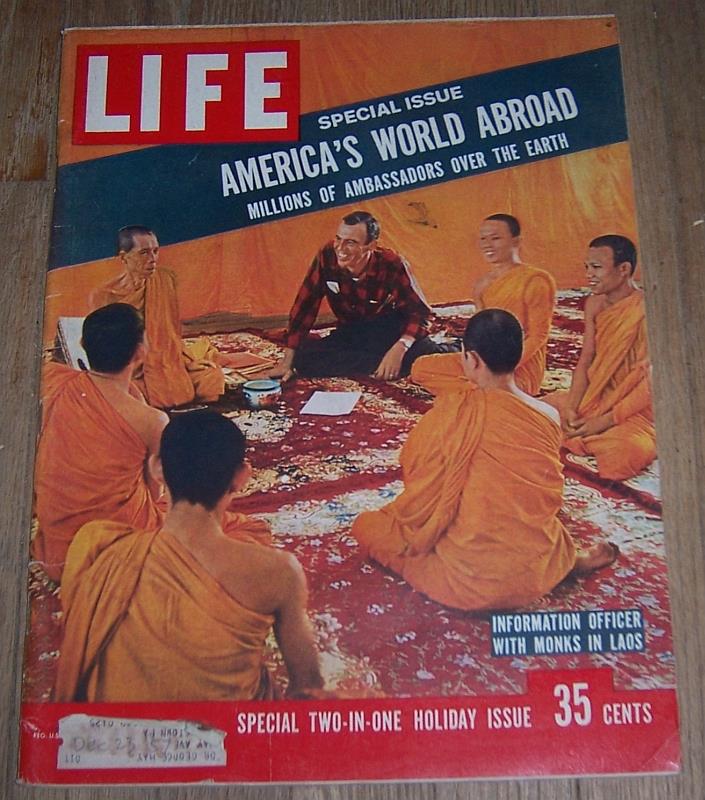 Life Magazine - Life Magazine December 23, 1957 Special Double Issue America's World Abroad