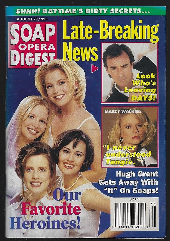 Soap Opera Digest - Soap Opera Digest August 29, 1995