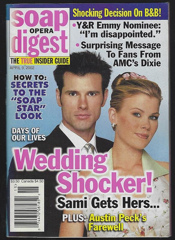Soap Opera Digest - Soap Opera Digest April 9, 2002