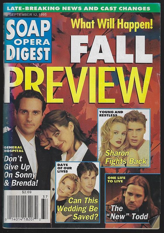 Soap Opera Digest - Soap Opera Digest September 12, 1995