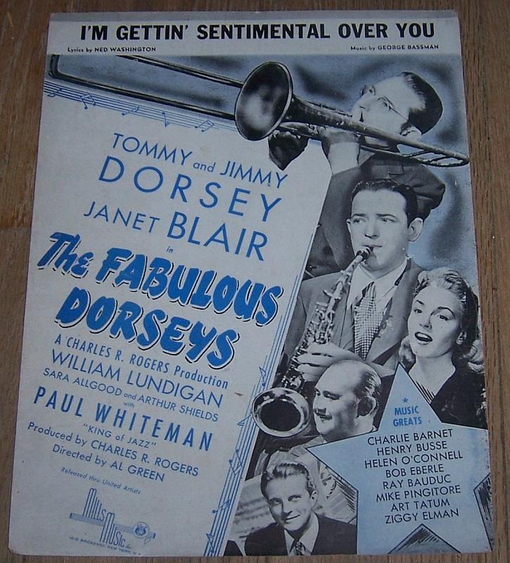 Sheet Music - I'm Gettin' Sentimental over You
