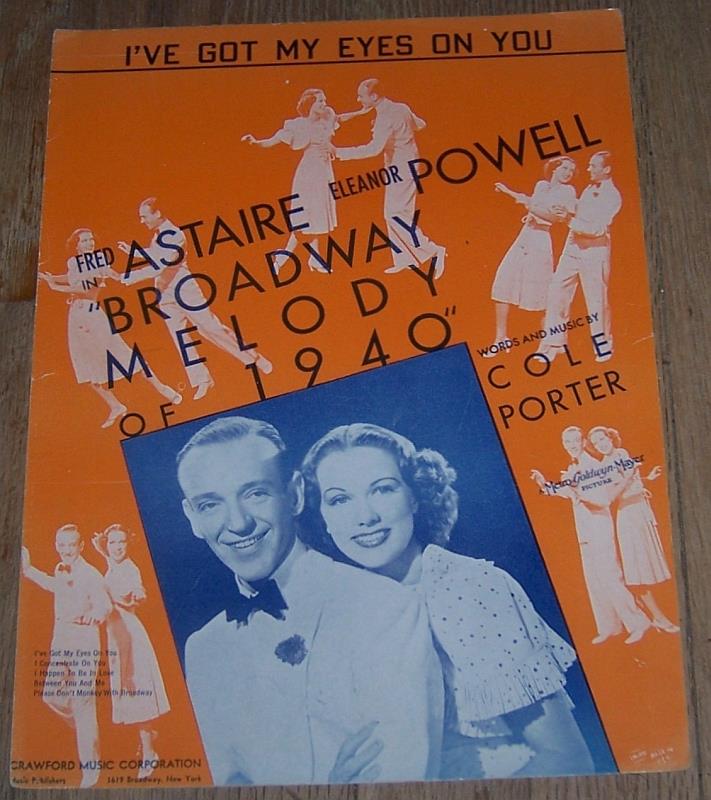 Sheet Music - I've Got My Eyes on You