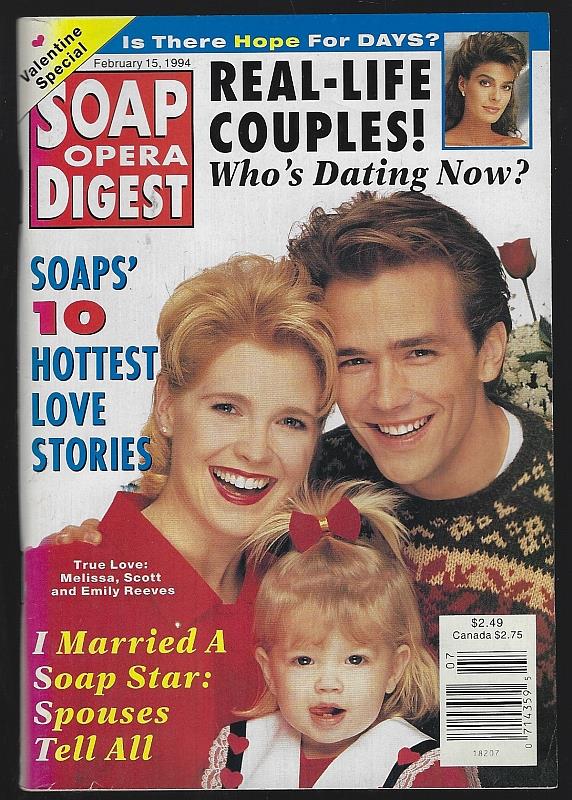 Soap Opera Digest - Soap Opera Digest February 15, 1994