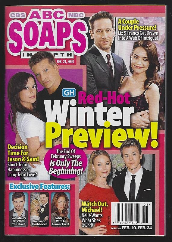Soaps In Depth - Abc, Cbs, Nbc Soaps in Depth Magazine February 24, 2020
