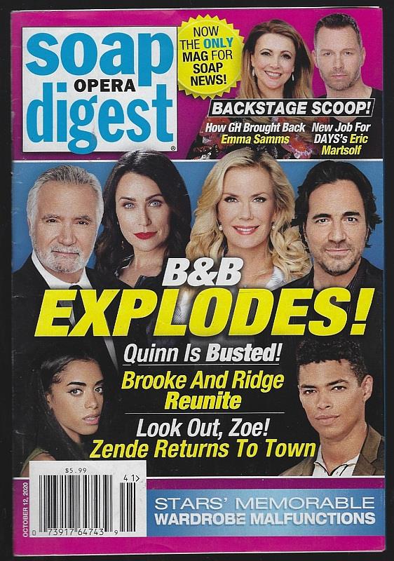 Soap Opera Digest - Soap Opera Digest October 12, 2020