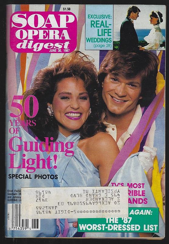 Soap Opera Digest - Soap Opera Digest June 30, 1987