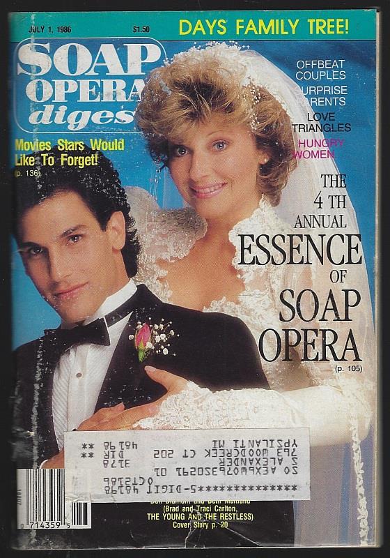 Soap Opera Digest - Soap Opera Digest July 1, 1986