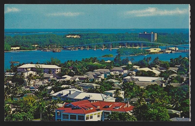 Postcard - Paradise Island and Bridge, Nassau, Bahamas