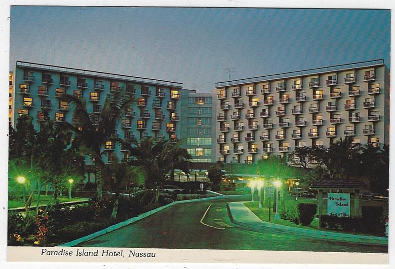 Postcard - Paradise Island Hotel, Nassau, Bahamas