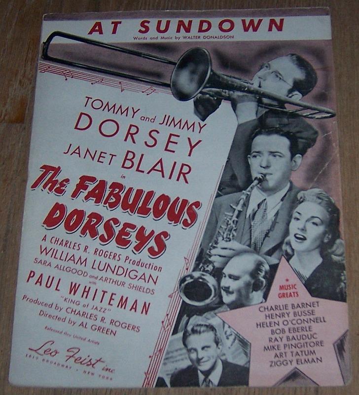 Sheet Music - At Sundown