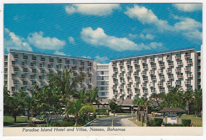 Postcard - Paradise Island Hotel and Villas, Nassau, Bahamas