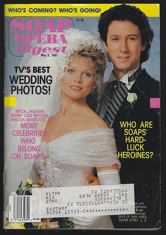 Soap Opera Digest - Soap Opera Digest May 5, 1987