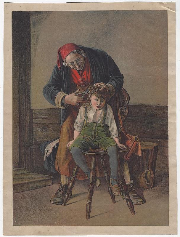 Print - Barber By Nikolaos Gyzis