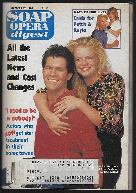 Soap Opera Digest - Soap Opera Digest October 17, 1989