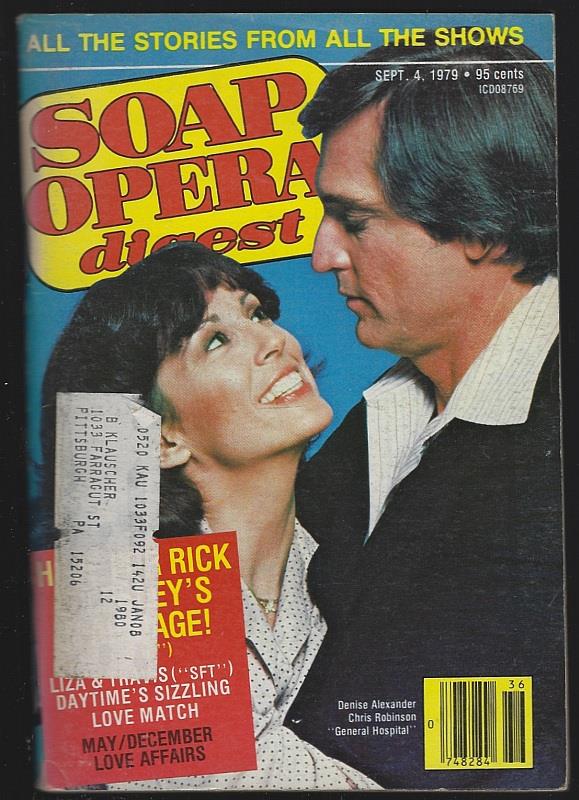Soap Opera Digest - Soap Opera Digest September 4, 1979