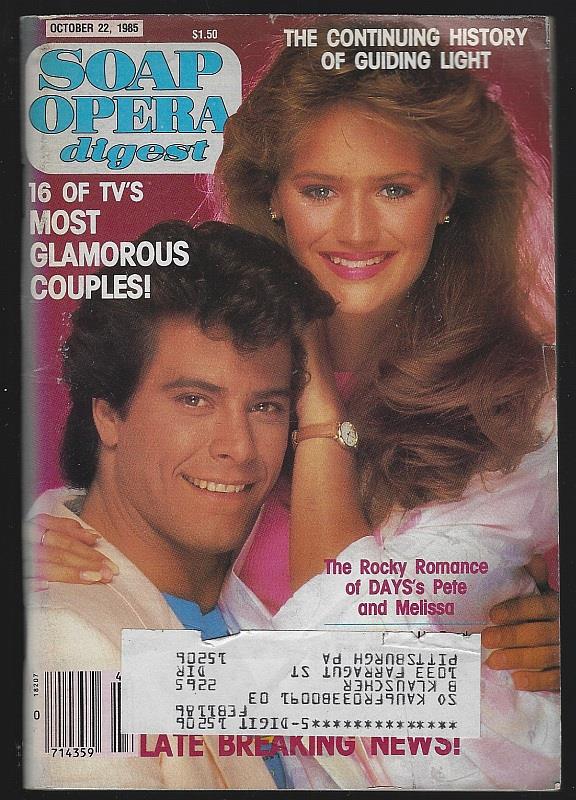 Soap Opera Digest - Soap Opera Digest October 22, 1985