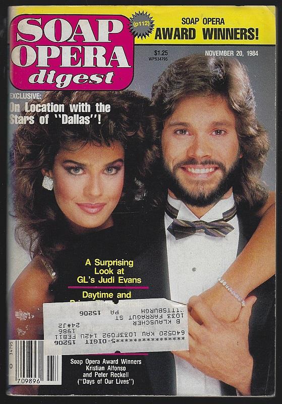Soap Opera Digest - Soap Opera Digest November 20, 1984