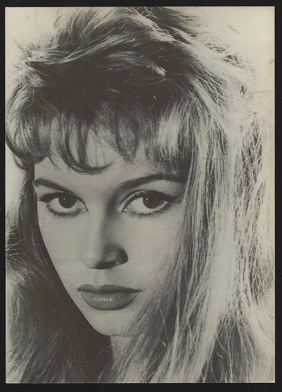 Postcard - Brigitte Bardot 1957, Actress