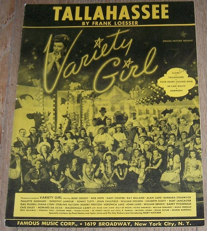 Sheet Music - Tallahassee