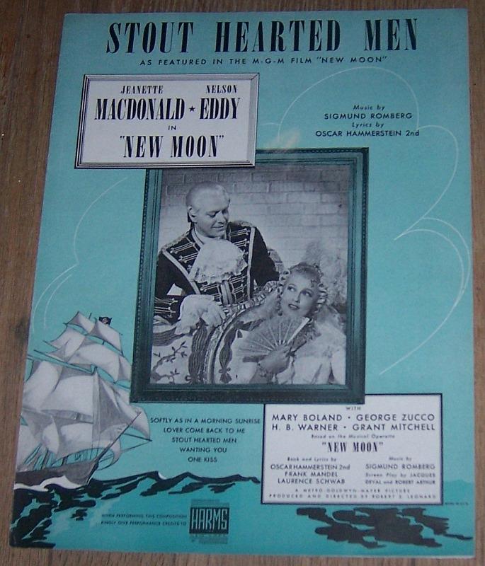 Sheet Music - Stout Hearted Men