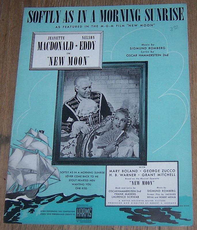 Sheet Music - Softly As in a Morning Sunrise